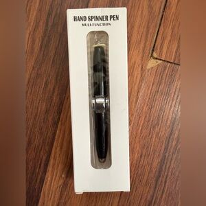 Black Multi-Function Hand Spinner Pen